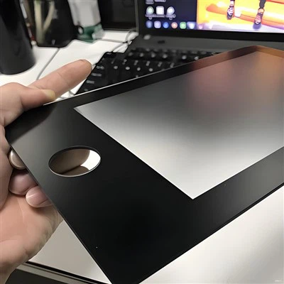 Blendschutz aus gehärtetem Glas